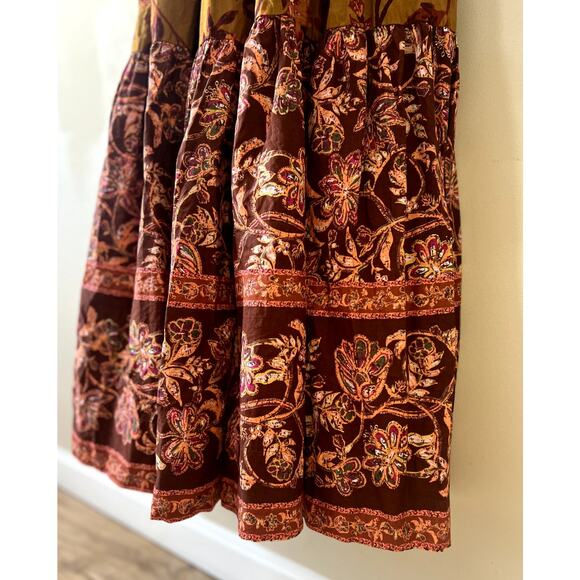 Free People Floral Bluebell Maxi Dress Size XS Women's - Picture 5 of 10